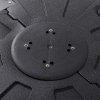 Living and Home 100L HDPE Square Plastic Outdoor Umbrella Stand Parasol Base