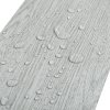 Living and Home 36pcs PVC Wooden Self-adhesive Laminate Flooring Planks for Home Decor