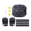 Living and Home 4-Target Music Boxing Machine with LED Light For Kids