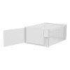 Living and Home 12pcs Stackable Shoe Storage Box Organiser White
