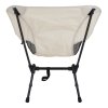 Living and Home Portable Folding Camping Chair  High Back Breathable Moon Chair with 600D Oxford & Mesh