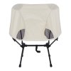 Living and Home Portable Folding Camping Chair  High Back Breathable Moon Chair with 600D Oxford & Mesh