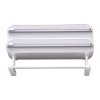 Living and Home Dual-Layer Magnetic Plastic Wrap Dispenser with Cutter