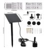 Living and Home 2.5W Solar Fountain Pump