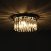 Living and Home Crystal Mount Ceiling Light