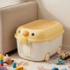 Living and Home Kids Toy Storage Box Trolley with Lid and Wheels