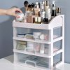 Living and Home Plastic Makeup Organizer with 3 Drawers, Cosmetic Organizer, 27.5cm W x 20cm D x 31cm H