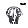 Living and Home Pack of 4 Plastic Gutter Downpipe Guards