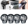 Living and Home Pack of 4 Plastic Gutter Downpipe Guards