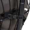 Living and Home 2-Seater Swing Hanging Egg Chair with Metal Stand