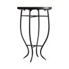 Living and Home Outdoor Mosaic Accent Side Table Plant Stand, 36cm Dia x 54cm H