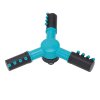 Living and Home 360 Degree 3 Arm Rotating Garden Sprinkler