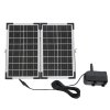 Living and Home 20W Outdoor Solar Fountain Pump Kit