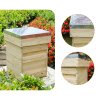 Living and Home Wooden Beehive Starter Kit