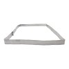 Living and Home Silver Metal Garden Edging, 5m L x 14cm H