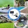 Living and Home 4W Solar Fountain Pump with Adjustable Solar Panel & 6 Nozzles