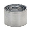 Living and Home 10m L x 14cm H Metal Garden Edging, Silver