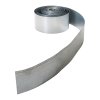 Living and Home 10m L x 14cm H Metal Garden Edging, Silver