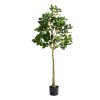 Living and Home 158cm Artificial Lemon Tree Potted Plant Home Decoration