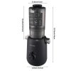 Living and Home 200W Cold Press Juicer Slow Masticating Machine