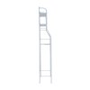 Living and Home 3-Tier Freestanding Over Toilet Storage Rack, 68cm W x 25cm D x 160cm H
