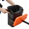 Living and Home Dog Feces Scooper Swivel Bin & Rake Kit with 35 Waste Bags
