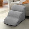 Living and Home Non-Slip Pet Steps with Removable Cover
