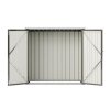 Living and Home 4.6x2.9ft Garden Metal Tool Shed Outdoor Patio Storage House