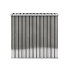 Living and Home 4.6x2.9ft Garden Metal Tool Shed Outdoor Patio Storage House