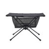 Living and Home Folding Aluminium Camping Table with Mesh Shelf