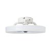 Living and Home Round White RGB Smart Ceiling Fan Light, 7 ABS Blades Reversible 6-Speed Dimmable LED Fan Lamp with Remote & APP Control