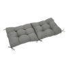 Living and Home Non-slip Garden Chair Cushion with Back for Indoor Outdoor, 110cm (W) x 50cm (D) x 15cm (H)