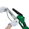 Living and Home 6 Inch & 8 Inch Portable Cordless Electric Chainsaw with 2 Batteries