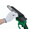 Living and Home 6 Inch & 8 Inch Portable Cordless Electric Chainsaw with 2 Batteries