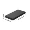 Living and Home 4Pcs Self-adhesive Sound Absorbing Panels
