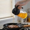 Living and Home 2-in-1 Premium Glass Oil Sprayer & Dispenser, 470ml