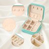Portable PU Leather Travel Jewellery Box
