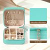 Portable PU Leather Travel Jewellery Box