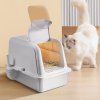 Enclosed Cat Litter Box, 40.6cm W x 60.6 cm D x 42cm H