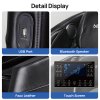 Living and Home Zero Gravity Full Body Massage Chair, PU Leather Electric Recliner with Touch Screen Control, Back Heating, Bluetooth Speaker, Full Body Airbag Massage, Foot Rollers and USB Charging