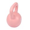 Pink 5lbs Strength Training Kettlebell with Non-Slip Handle
