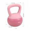 6kg Strength Training Soft Kettlebell with Non-Slip Handle