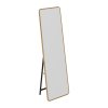 Rectangular Wood Framed Full Length Mirror, 160cm W x 50cm D