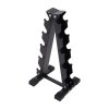 5-Tier Compact A-Frame Dumbbell Rack for Home