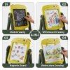 Double-Sided Magnetic Drawing Board Easel for Kids