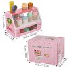 Wooden Ice Cream Counter Playset
