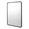 Wall-Mounted Rectangular Bathroom Storage Mirror Cabinet