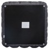 70cm W Square Velvet Upholstered Buttoned Footstool, Grey