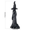 Living and Home Halloween Resin Witch Figurine Tabletop Ornament for Home Decor