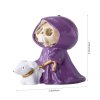 Living and Home Adorable Halloween Skull Grim Reaper Walking Dog Figurine